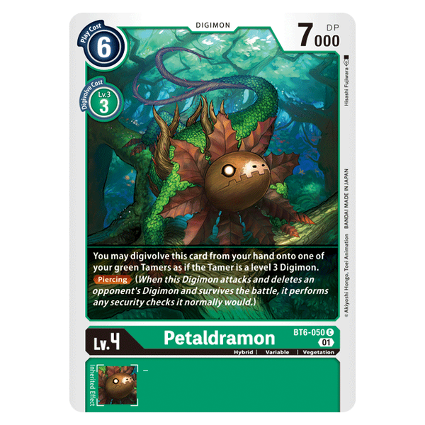 Petaldramon : DOUBLE DIAMOND - BT6-050