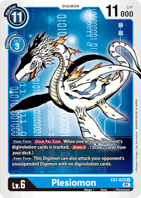 Plesiomon : CLASSIC COLLECTION - EX1-020 - Lockett Labs UK