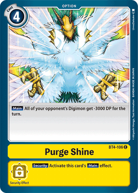 Purge Shine : GREAT LEGEND - BT4-106 - Lockett Labs UK