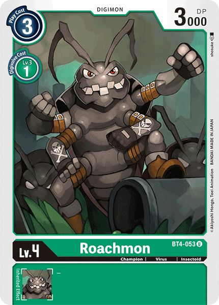 Roachmon : GREAT LEGEND - BT4-053 - Lockett Labs UK