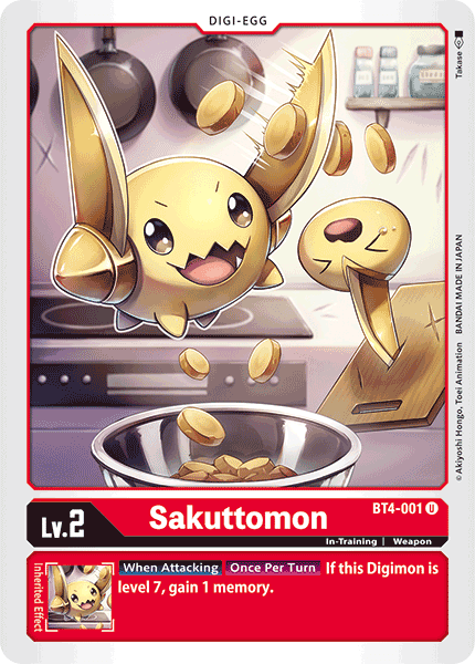 Sakuttomon : GREAT LEGEND - BT4-001 - Lockett Labs UK