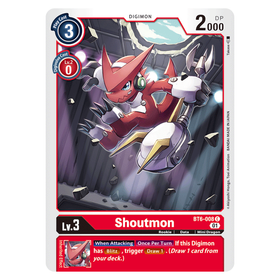 Shoutmon : DOUBLE DIAMOND - BT6-008