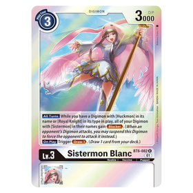 Sistermon Blanc : DOUBLE DIAMOND (R) - BT6-082