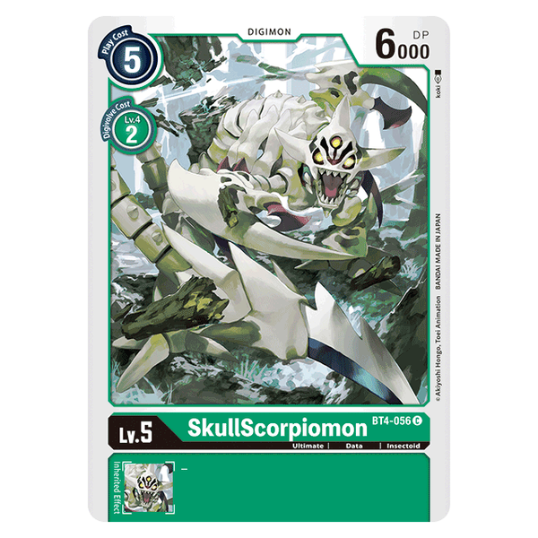 SkullScorpiomon : GREAT LEGEND - BT4-056