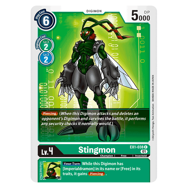 Stingmon : CLASSIC COLLECTION - EX1-038