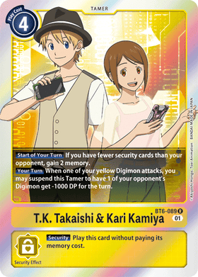 T.K. Takaishi & Kari Kamiya : DOUBLE DIAMOND (R) - BT6-089 - Lockett Labs UK