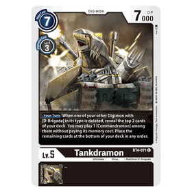 Tankdramon : GREAT LEGEND - BT4-071