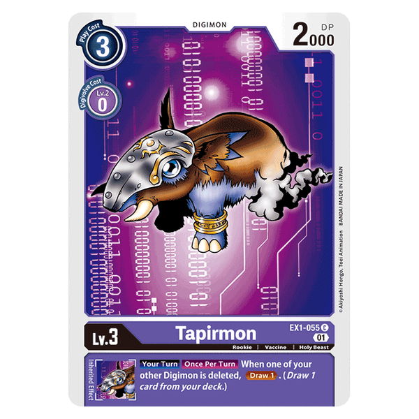 Tapirmon : CLASSIC COLLECTION - EX1-055