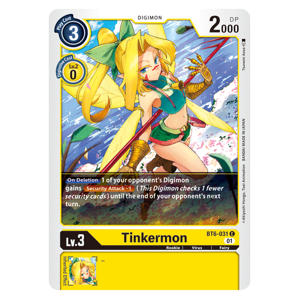 Tinkermon : DOUBLE DIAMOND - BT6-031