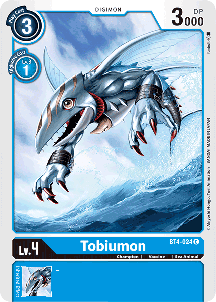 Tobiumon : GREAT LEGEND - BT4-024 - Lockett Labs UK
