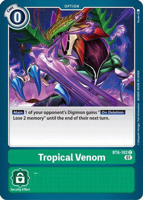 Tropical Venom : DOUBLE DIAMOND - BT6-102 - Lockett Labs UK