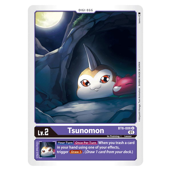 Tsunomon : DOUBLE DIAMOND - BT6-006