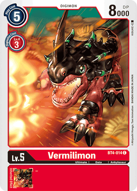 Vermilimon : GREAT LEGEND -  BT4-014 - Lockett Labs UK