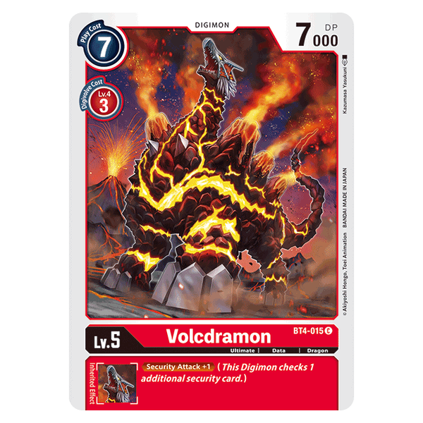 Volcdramon : GREAT LEGEND - BT4-015