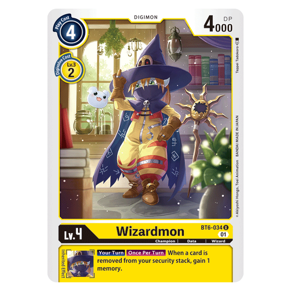 Wizardmon : DOUBLE DIAMOND - BT6-034