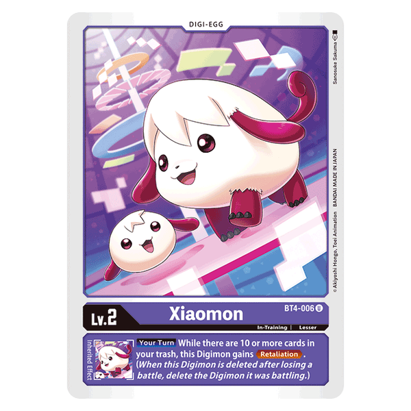 Xiaomon : GREAT LEGEND - BT4-006