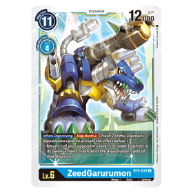 ZeedGarurumon : GREAT LEGEND (R) - BT4-033
