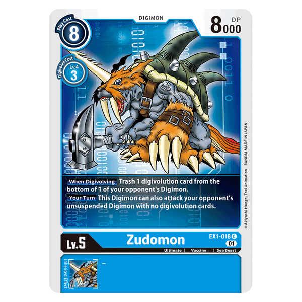 Zudomon : CLASSIC COLLECTION - EX1-018