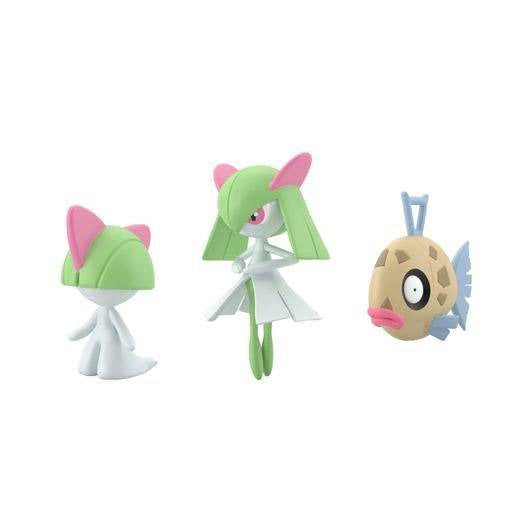 Pokemon Bandai Scale World 1/20 Figure Hoenn Region 2 - Ralts, Kirlia & Feebas