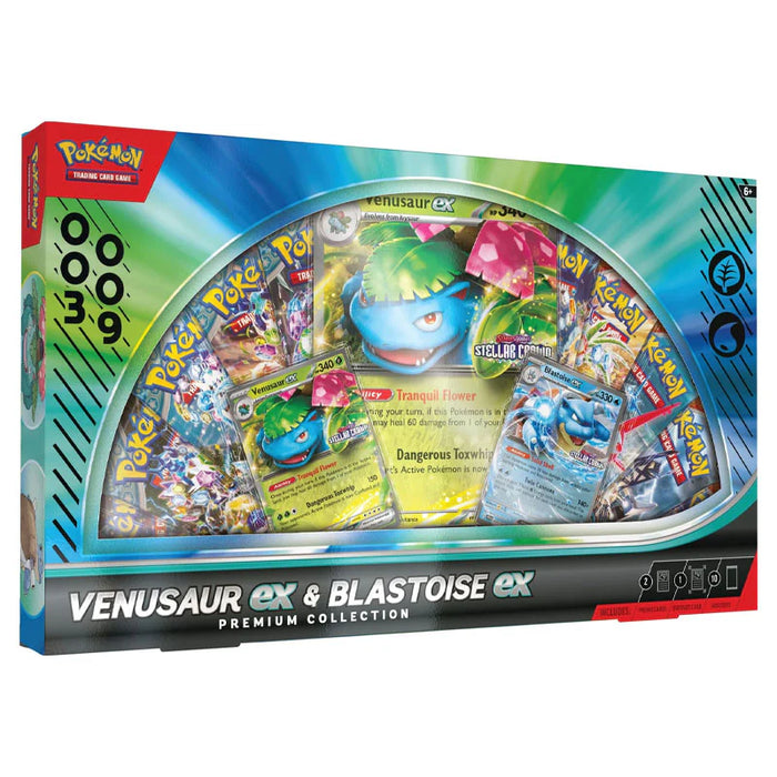 Pokemon : Venusaur ex & Blastoise ex Premium Collection