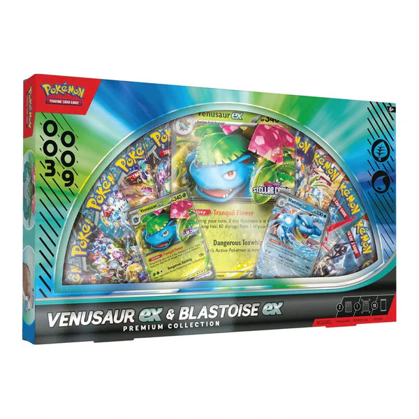 Pokemon : Venusaur ex & Blastoise ex Premium Collection