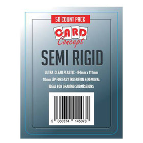 Card Concept : Semi Rigid Card Saver - (50ct)