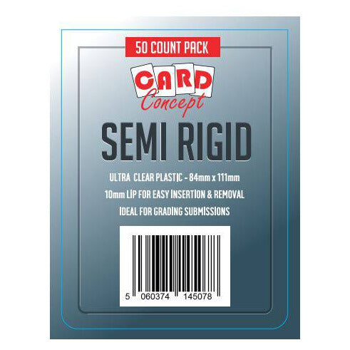 Card Concept : Semi Rigid Card Saver - (50ct)