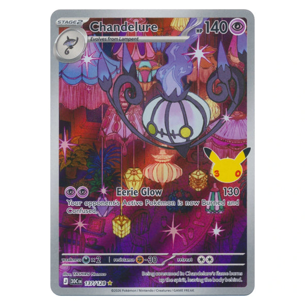Chandelure : 30TH CELEBRATION - 137/128