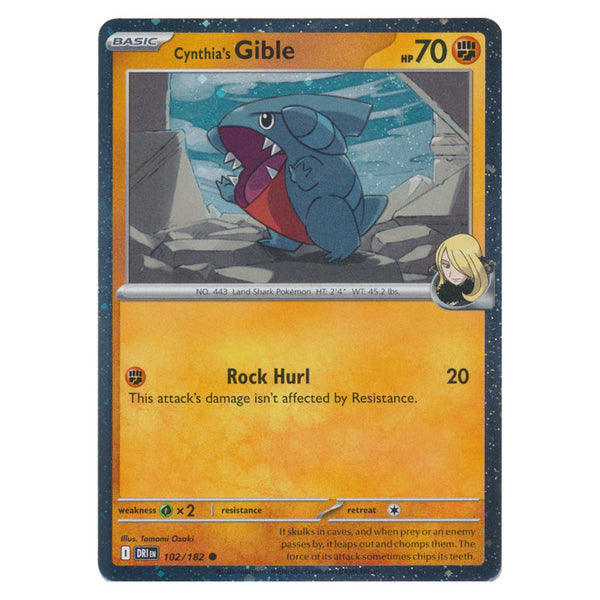 Cynthia's Gible : ALTERNATE PROMO (Holo) - 102/182