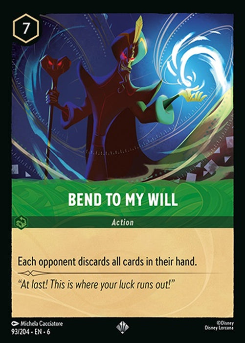 Bend to My Will - 93/204