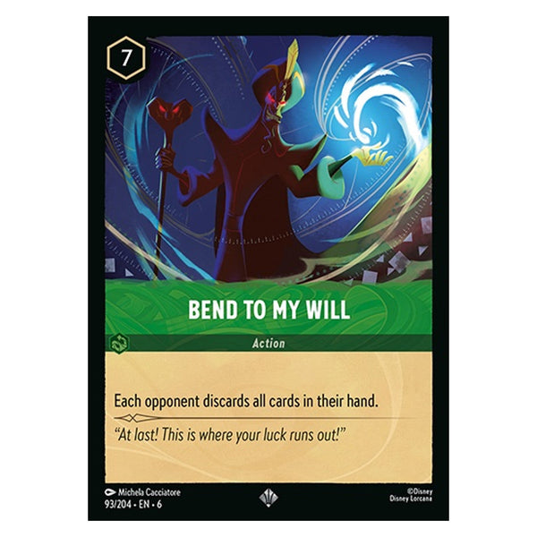Bend to My Will - 93/204