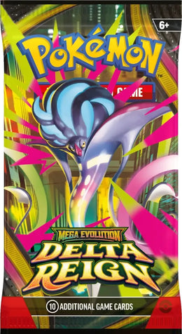 Delta Reign booster pack with Mega Malamar artwork