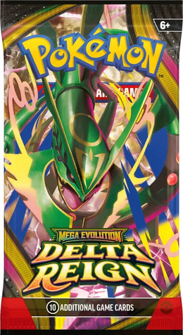 Delta Reign booster pack with Mega Rayquaza artwork