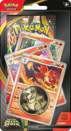 Delta Reign Delphox premium checklane blister