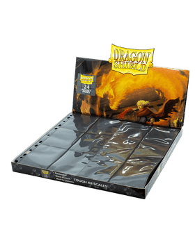 Dragon Shield : 24-Pocket Binder Page Sideloading - Clear