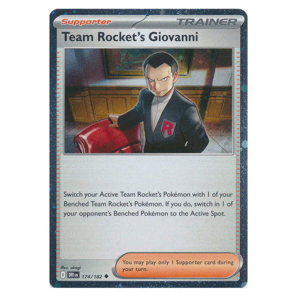 Team Rocket's Giovanni : ALTERNATE PROMO (Holo) - 174/182