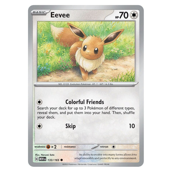 Eevee : PROMO (Snowflake Stamp) (Holo) (Sealed) - 133/165
