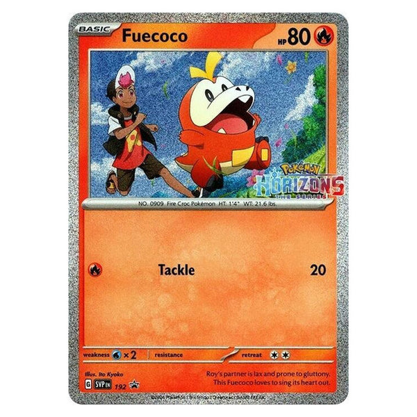 Fuecoco : HORIZONS: THE SERIES PROMO (Holo) (Sealed) - SVP 192
