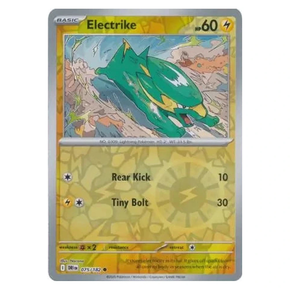 Electrike : DESTINED RIVALS (Reverse holo) - 075/182