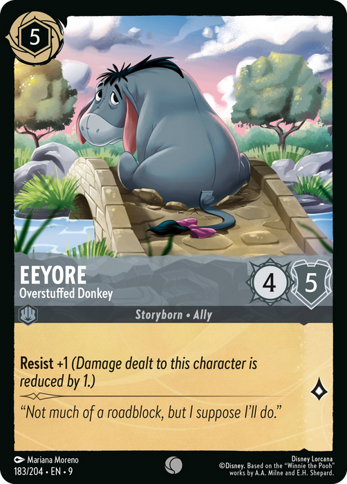Eeyore : Overstuffed Donkey - 183/204