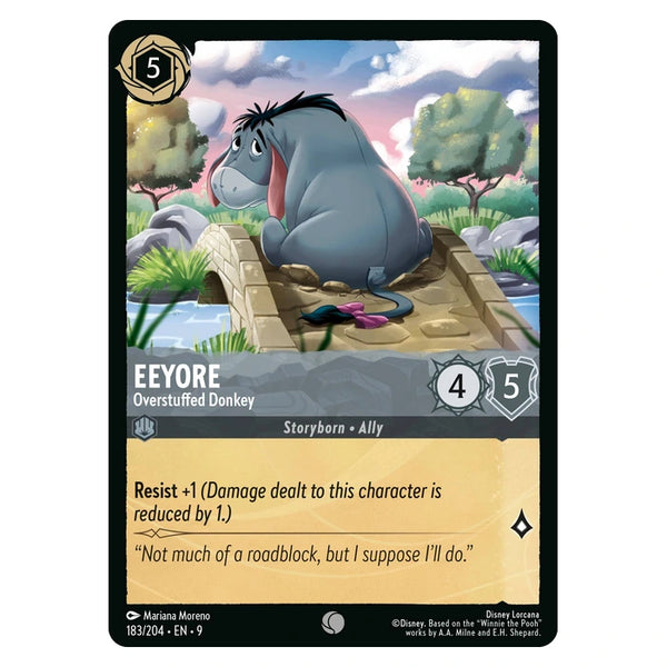 Eeyore (Foil) : Overstuffed Donkey - 183/204