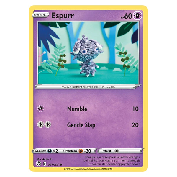 Espurr : SILVER TEMPEST - 081/195