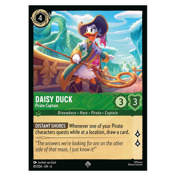 Daisy Duck : Pirate Captain - 81/204