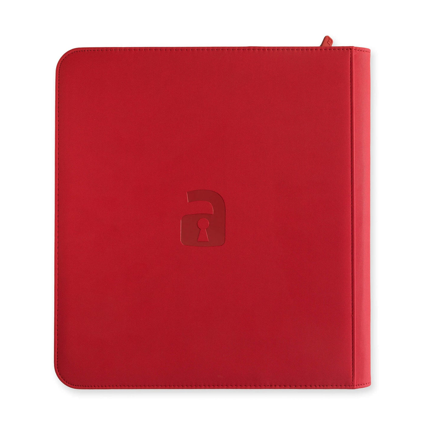 Vault X : 12-Pocket Exo-Tec Zip Binder XL (624 Cards) - Fire Red - Lockett Labs UK