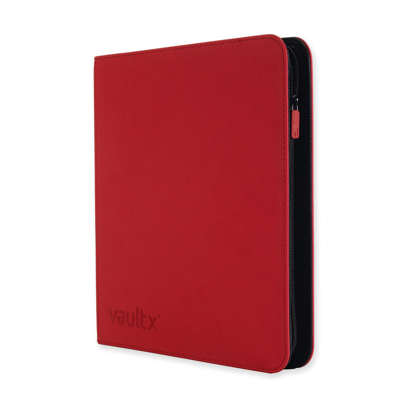 Vault X : 12-Pocket Exo-Tec Zip Binder - Fire Red - Lockett Labs UK