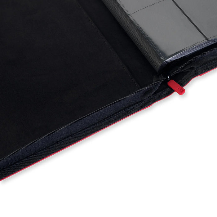 Vault X : 16-Pocket Exo-Tec Zip Binder XXL (1088 Cards) - Fire Red