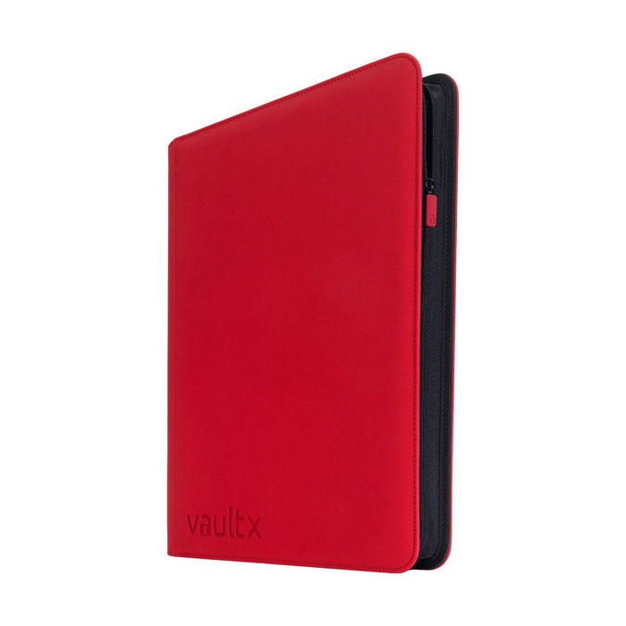 Vault X : 16-Pocket Exo-Tec Zip Binder XXL (1088 Cards) - Fire Red