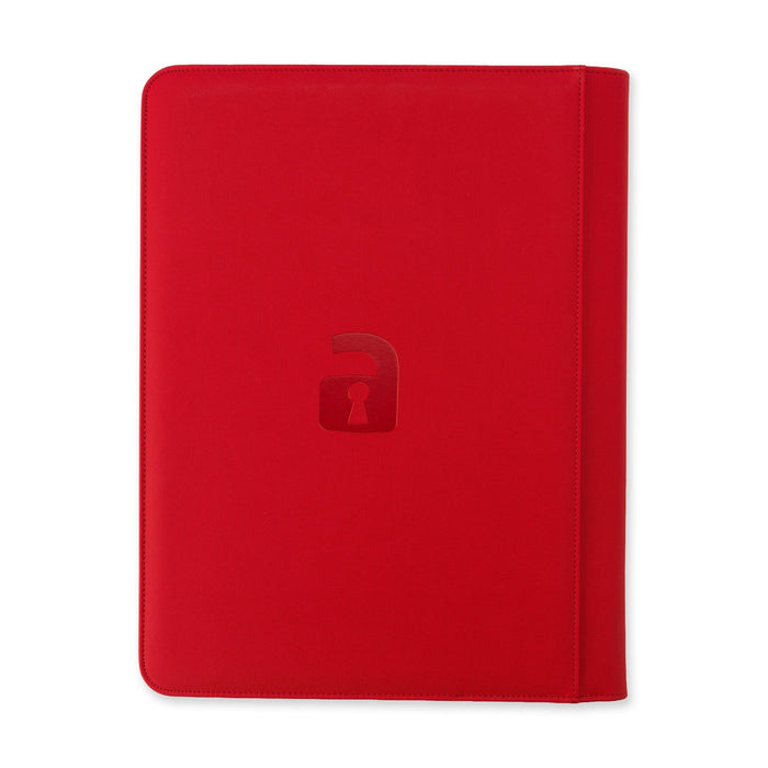 Vault X : 16-Pocket Exo-Tec Zip Binder XXL (1088 Cards) - Fire Red