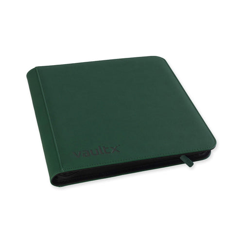 Vault X : 12-Pocket Exo-Tec Zip Binder XL (624 Cards) - Forest Green