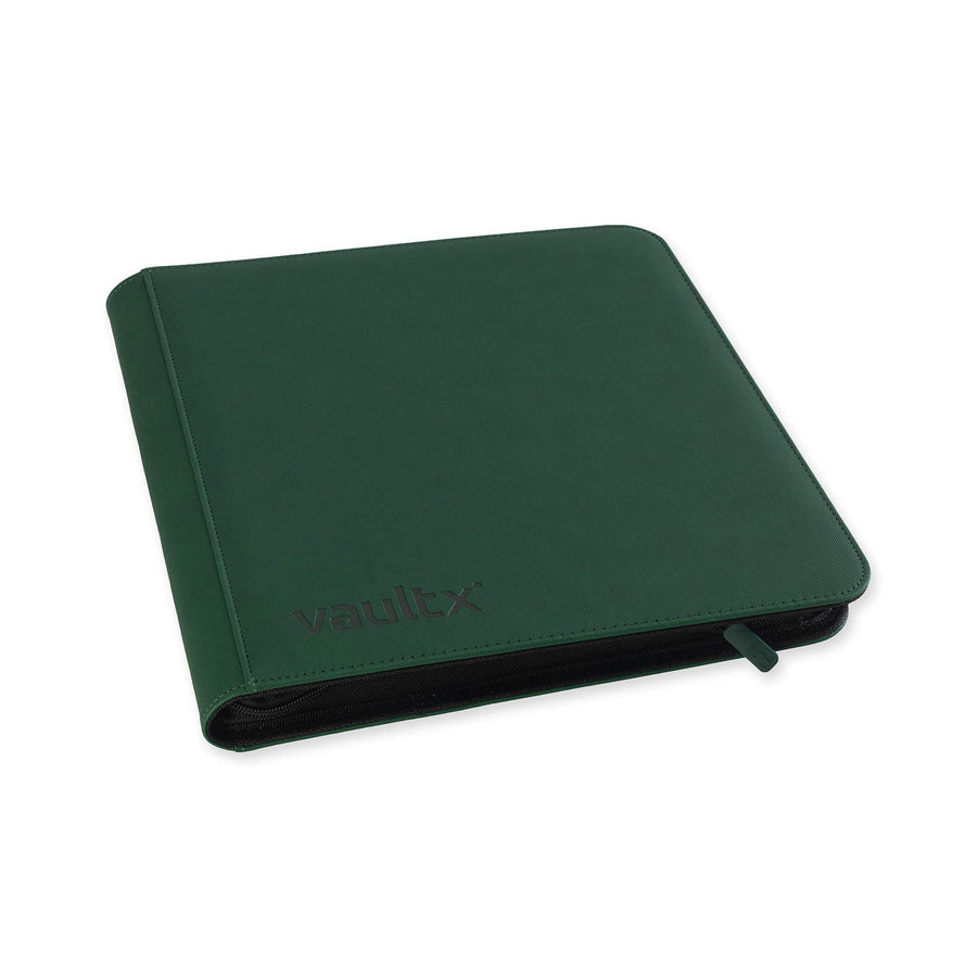Vault X : 12-Pocket Exo-Tec Zip Binder XL (624 Cards) - Forest Green